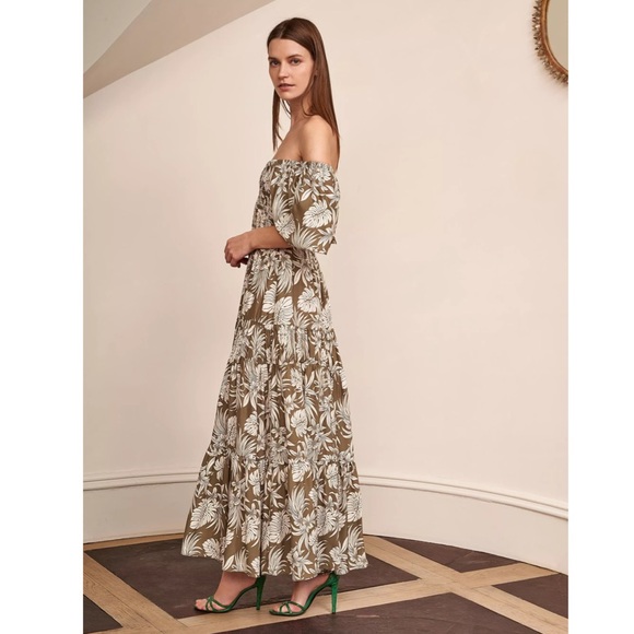 La Ligne Pyper Maxi Dress Sage Green - Picture 3 of 10